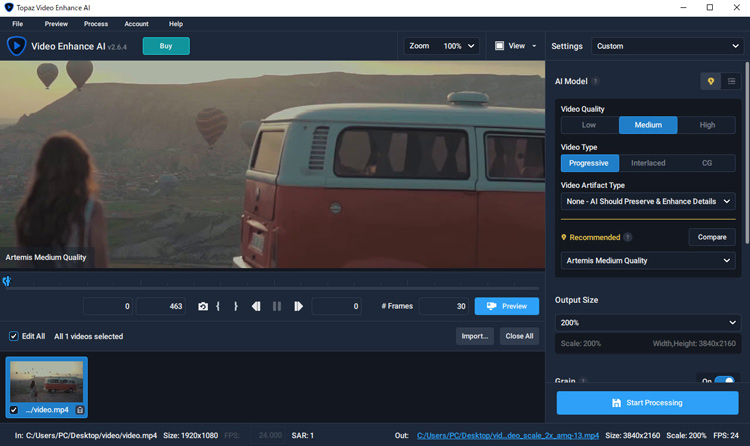 enlarge a video without losing quality2